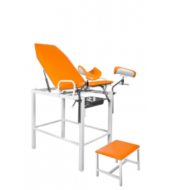 Гинекологическое-урологическое кресло с фиксированной высотой Клер КГФВ 01п с передвижной ступенькой