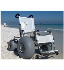 Кресло-коляска повышенной проходимости с колесами низкого давления Hercules