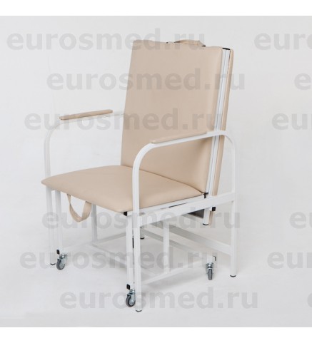 Кресло-кушетка (кровать) складная ККС-1 на металлокаркасе (кресло для пациента)