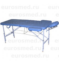 Массажный стол MedMebel №2 с валиком и подлокотниками