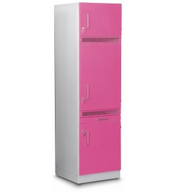Шкаф медицинский  высокий для хранения медикаментов (для установки встроенного холодильника)