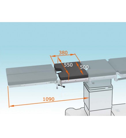 Комплект КПП 28 для удлинения панели операционного стола