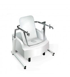 Медицинская гинекологическая сидячая ванна с подъемником Модель 2.9-4