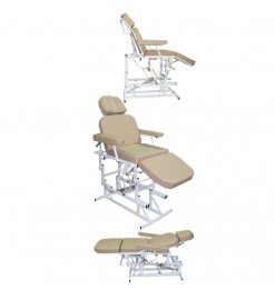 Кресло пациента MedMebel №11 ЛОР, офтальмолог (электропривод)