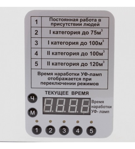 Облучатель бактерицидный СПДС-120-Р рециркулятор